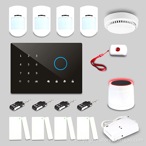 Touch alarm Voice alarm Infrared alarm